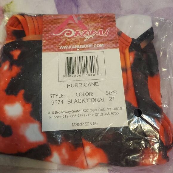 NWT KANU SURF GIRLS SWIMSUIT - Picture 4 of 4